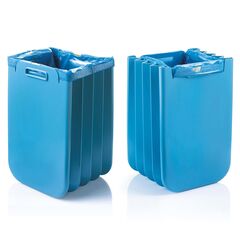 Корзина для белья складная Eco Packly, голубая, Guzzini, изображение 4