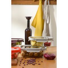 Контейнер для запекания и хранения прямоугольный с разделителями, 1 л, светло-серый, Smart Solutions, изображение 6