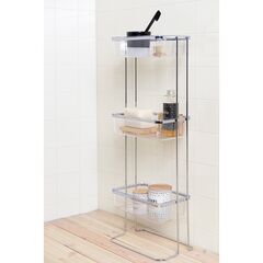 Полка напольная трехъярусная Siv, хром, Bergenson Bjorn Bath, изображение 3
