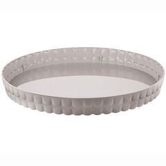 Поднос сервировочный Tiffany, ?35,6 см, серо-бежевый, Guzzini