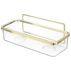 Полка для душа настенная Siv, золотистая, Bergenson Bjorn Bath