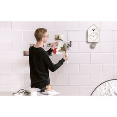 Часы настенные с маятником QQ-UP, темно-серые, Guzzini, изображение 2