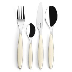 Набор из 24 столовых приборов Cutlery Feeling, бежевые, Guzzini