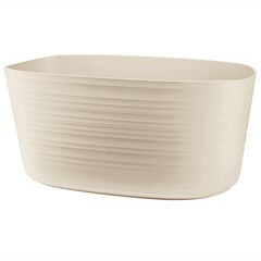 Кашпо для комнатных растений Tierra большое, бежевое, Guzzini