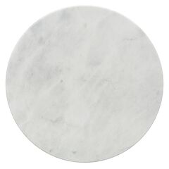 Блюдо сервировочное Marm, 25 см, белый мрамор, Liberty Jones, изображение 4
