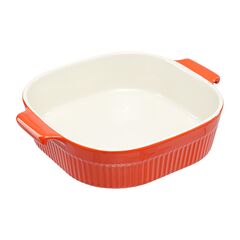 Блюдо для запекания Soft Ripples, 26,2х22,6 см, красное, Liberty Jones, изображение 5