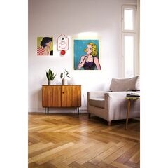 Часы настенные с маятником QQ-UP, красные, Guzzini, изображение 2