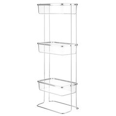 Полка напольная трехъярусная Siv, хром, Bergenson Bjorn Bath