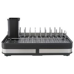 Сушилка для посуды Atle раздвижная большая, черная, Smart Solutions, изображение 2