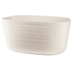 Кашпо для комнатных растений Tierra большое, молочное, Guzzini