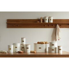 Банка для хранения кофе Irmel, 1,3 л, молочная, Smart Solutions, изображение 3