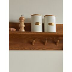 Банка для хранения кофе Irmel, 1,3 л, молочная, Smart Solutions, изображение 6