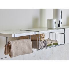 Держатель для полотенец подвесной Granli, 24х8,5 см, серый, Smart Solutions, изображение 3