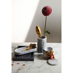 Органайзер для кухонных принадлежностей Marm, ?10х17 см, белый мрамор, Liberty Jones, изображение 4