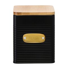 Банка для хранения чая Irmel, 1,7 л, графит, Smart Solutions