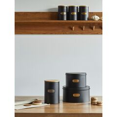 Банка для хранения сахара Irmel, 1,3 л, графит, Smart Solutions, изображение 5