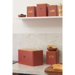 Банка для хранения кофе Irmel, 1,7 л, терракота, Smart Solutions, изображение 3