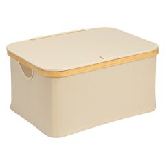 Корзина для белья Neat Low, 40x33x20 см, молочная, Smart Solutions