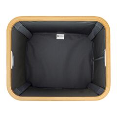 Корзина для белья Neat Mid, 40x33x43 см, серая, Smart Solutions, изображение 5