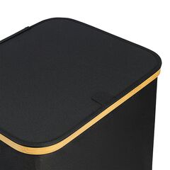 Корзина для белья Neat Mid, 40x33x43 см, черная, Smart Solutions, изображение 6