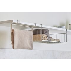 Корзина для хранения подвесная Granli, 38,8х24,5х15 см, белая, Smart Solutions, изображение 2