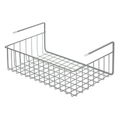 Корзина для хранения подвесная Granli, 38,8х24,5х15 см, серая, Smart Solutions, изображение 6