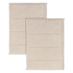 Набор салфеток-губок двухсторонних из микрофибры Cozy Clean, бежевые, 2 шт., Smart Solutions