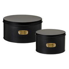 Набор банок для хранения сладостей Irmel, графит, 2 шт., Smart Solutions