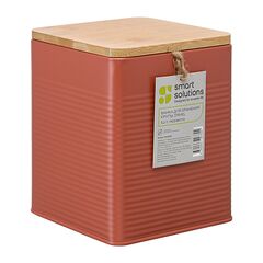 Банка для хранения крупы Irmel, 3,2 л, терракота, Smart Solutions, изображение 6