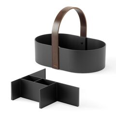 Органайзер Bellwood Caddy, 30х23 см, черный/орех, UMBRA, изображение 2