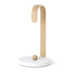 Держатель для бумажных полотенец Bellwood, белый/натуральное дерево, UMBRA