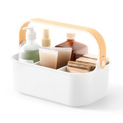 Органайзер Bellwood, 29х17 см, белый/натуральное дерево, UMBRA, изображение 6