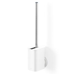 Ершик для туалета с держателем Flex Adhesive, белый, UMBRA