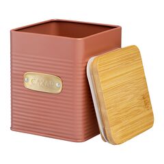 Банка для хранения сахара Irmel, 1,7 л, терракота, Smart Solutions, изображение 3