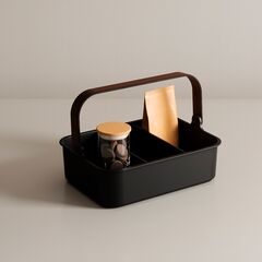 Органайзер Bellwood, 37х27 см, черный/орех, UMBRA, изображение 2