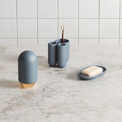 Диспенсер для мыла Touch, 235 мл, синий, UMBRA, изображение 4