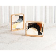 Фоторамка двухсторонняя Bellwood, 26х31 см, натуральное дерево, UMBRA, изображение 5