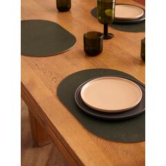 Набор из 4-х двухсторонних сервировочных салфеток Pool, 30х45 см, зеленый/бежевый, Liberty Jones, изображение 6