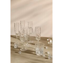 Набор бокалов из акрила Arctic для шампанского, 180 мл, прозрачный, 4 шт., Liberty Jones, изображение 6