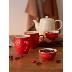 Набор пиал Birds of Paradise, 190 мл, красные, 2 шт., Liberty Jones, изображение 2