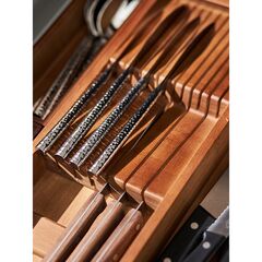 Органайзер для столовых приборов с держателем для ножей Bambox, 30х38 см, Liberty Jones, изображение 4