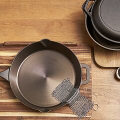 Сковорода чугунная Brasen с масляной полировкой, ?30 см, Liberty Jones, изображение 5