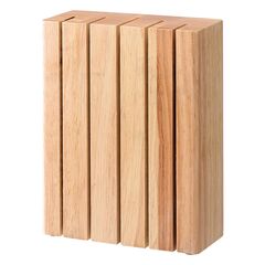 Подставка для ножей Hevea, светлое дерево, Liberty Jones