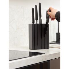 Подставка для ножей Hevea, черная, Liberty Jones, изображение 3