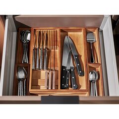 Органайзер для столовых приборов с держателем для ножей Bambox, 30х38 см, Liberty Jones, изображение 2