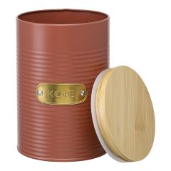 Банка для хранения кофе Irmel, 1,3 л, терракота, Smart Solutions, изображение 5