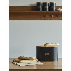 Банка для хранения соли Irmel, 1,3 л, графит, Smart Solutions, изображение 4
