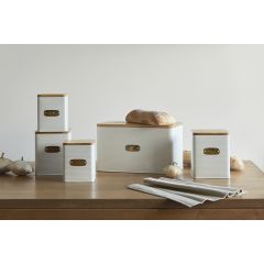 Банка для хранения муки Irmel, 3,2 л, молочная, Smart Solutions, изображение 2