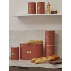 Банка для хранения кофе Irmel, 1,3 л, терракота, Smart Solutions, изображение 3