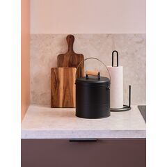 Контейнер для пищевых отходов с фильтром Irmel, 3,5 л, графит, Smart Solutions, изображение 3